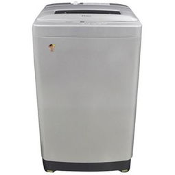 海尔Haier XQB70-M918H波轮洗衣机——银灰下悄然洗涤了时光，而非单纯地稀释泡沫